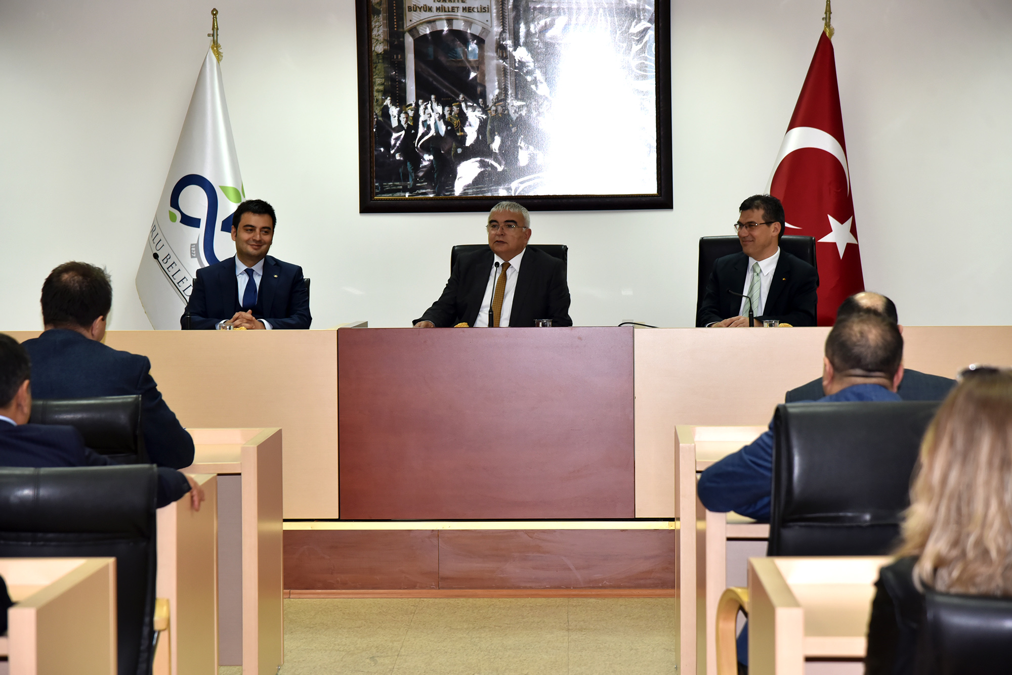 �orlu TSO�dan Ba�kan Baysan�a �ade-i Ziyaret