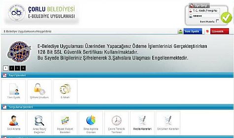 E-Belediyecilik Uygulamas